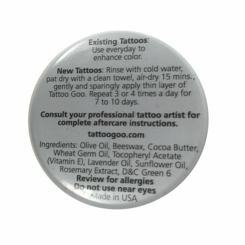 Tattoo Aftercare Ointment Goo Salve Tattoo 3pcs 9.3g (.33oz) Tin image 2