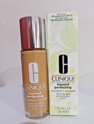 Clinique Beyond Perfecting Foundation/Concealer WN46 GoldenNeutral FREE SHIPPING