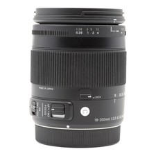 Objectif Zoom Sigma 18-200mm Dc OS 3.5-6.3 Contemporaine Bon Pour Canon EOS Af