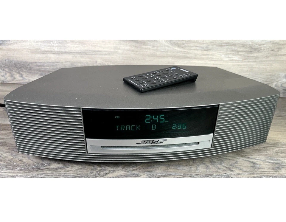 Bose Wave AWRCC1 • Fully Refurbished • Titanium Silver • Bluetooth • Remote - Image 3 of 4