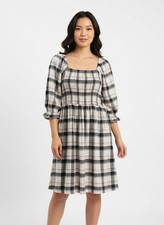 NWT Madewell Plaid Dress Size Medium