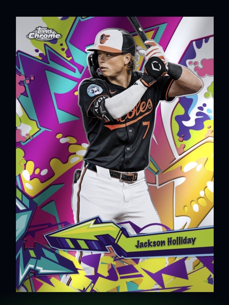 2026 TOPPS Chrome Series 1 Wild Style - JACKSON HOLLIDAY (Topps Bunt DigitalCard