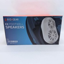 New Yamaha EcoXGear EX Footwell Speakers White for EX and JetBlaster WaveRunners