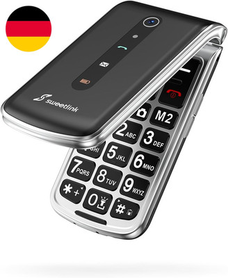 Sweetlink F1 Seniorenhandy Ohne Vertrag, Klapphandy Senioren Handy Mobiltelefon