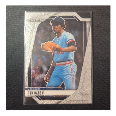 2025 Panini Prizm Rod Carew CASE HIT Sparkle Glitter #197 Minnesota Twins
