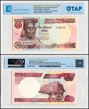 Nigeria 100 Naira, 2010, P-28j.1, UNC, Authenticated