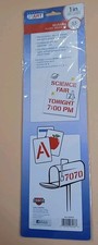 NEW Reusable Plastic Stencils Kit 1 inch "Creative Start" Ltrs Nmbrs 53 Charact