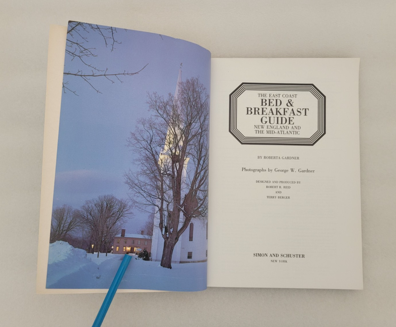 The East Coast Bed & Breakfast Guide New England and The Mid- Atlantic. 1984