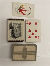 Vintage Bridge Cards Elks Country Club Redi-Slip Finish Hamiltion OH Cincinnati