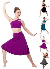 No Boundaries VIOLET Child Medium Dance Costume Contemporary Lyrical Ballet New