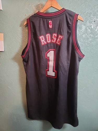 Camiseta deportiva edición limitada Derrick Rose #1 Chicago Bulls NBA Adidas talla L nueva sin etiquetas - Imagen 5 de 6