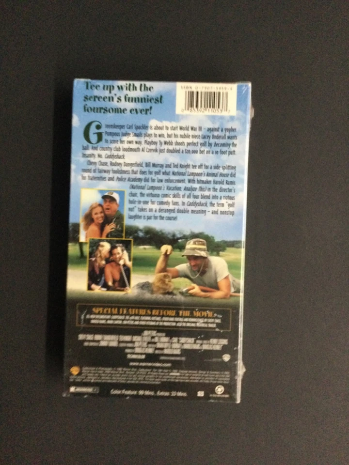 Caddyshack (VHS) — Factory Sealed - Image 2 of 4
