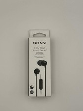 Sony MDR-EX14AP Wired Earbuds Headphones w/ Mic 3.5mm Black New Sealed