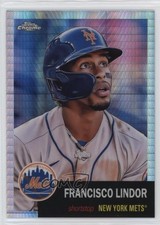 2022 Topps Chrome Platinum Anniversary Prism Refractor Francisco Lindor 19cq