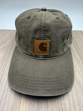 Carhartt Canvas Cap/ Hat Strap Back Brown