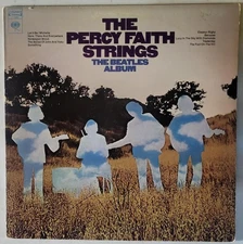 Percy Faith Strings The Beatles Album LP 1970 EX Columbia C30097 + Inner