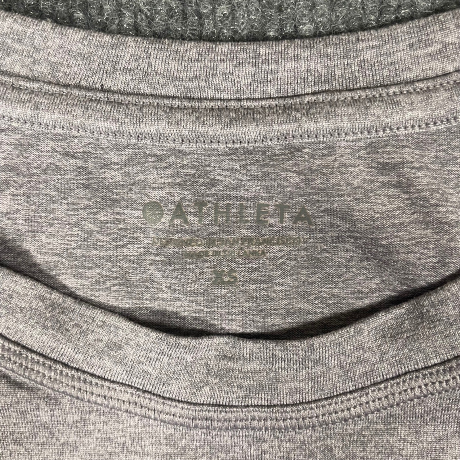 Athleta Women's Gray Heathered Muscle Tank Top Size XS Athletic Fit Activewear