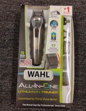 Wahl 9888-600 Lithium Ion All-In-One Quick-charge Men's Wet/Dry Beard- Used - Z1