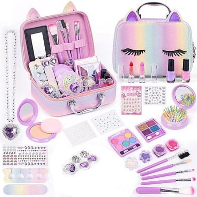 Kinderschminke Set Mädchen, Einhorn Kinder Make Up Spielzeug für 4-12 Jahre DHL