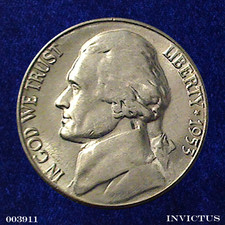 1953-S Jefferson Nickel (Brilliant & Uncirculated)