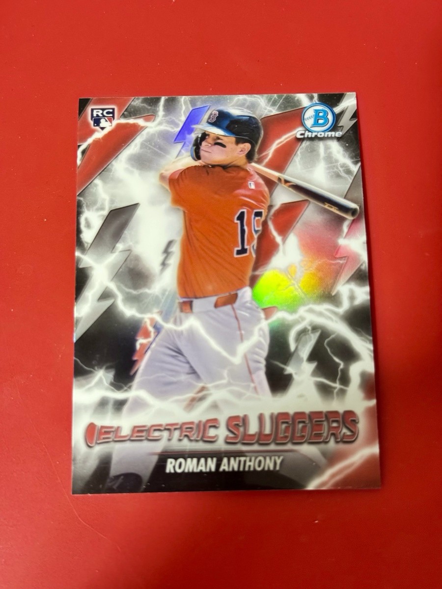 NEWMAN ニューマン　リレー式　赤　セルロイド 2026 Bowman - Roman Anthony Electric Sluggers RC | eBay