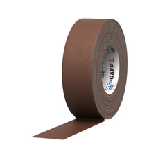 Pro Tapes Premium Grade Gaffer Tape PRO-Gaff : 2 in. x 55 yds. Brown 