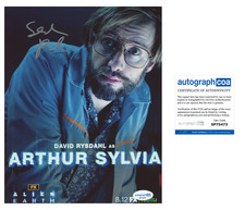 David Rysdahl 'Alien: Earth' Signed 8x10 Photo 'Arthur Sylvia' ACOA