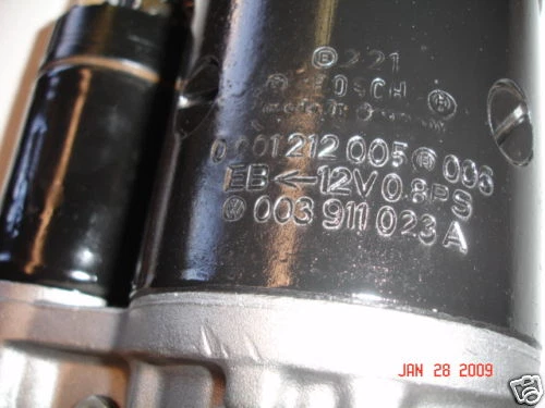 Arranque Porsche 914 1970-1976 1,7 L 2,0 L Foto 2 de 2