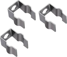 Stainless Steel Vacuum Side Brush Mount Clips Compatible with Shark IQ and AI
