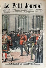 Small Journal 1906 No. 798 Entente Cordiale Edward VII - Fair in the Pyrenees