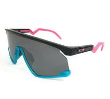 Oakley Sunglasses BTXR OO9280-0539 Matte Black Blue Pink w/ Prizm Mirrored Lens