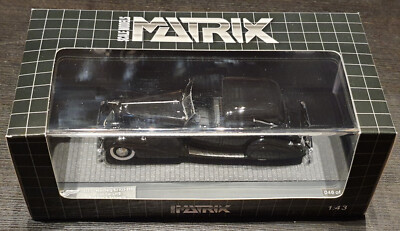 MATRIX SCALE MODELS DUESENBERG SJ 533-2582 TOWN CAR LWB BOHMAN & SCHWARTZ 1 ;43