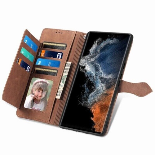 For Samsung A55 A54 A35 A34 A56 A16 Wallet Card Case Flip Leather Magnetic Cover - Picture 28 of 55