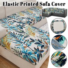 Copricuscino Patio Esterno Giardino Elastico Antipolvere Stampa Foglia Copridivano