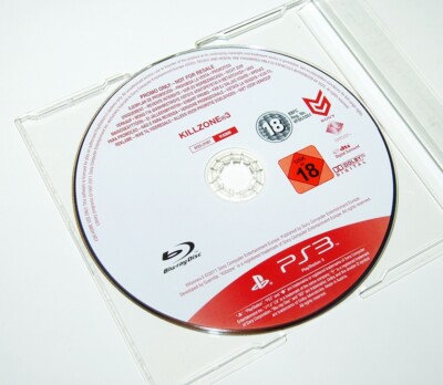 KILLZONE 3 III   rar promo game   Playstation 3 / PS3 , press kit , promotional