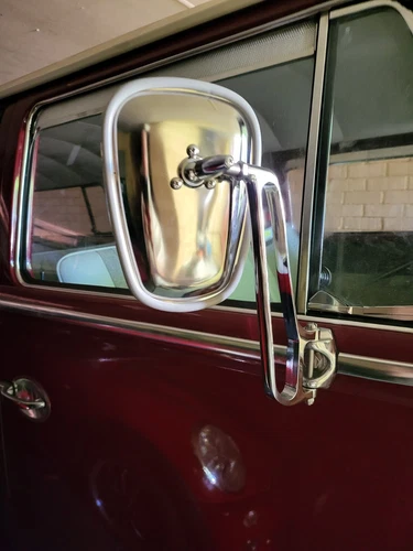 VW Baywindow Commercial Mirror Arms & Mirrors M194 (pair) CHROME AAC396/347