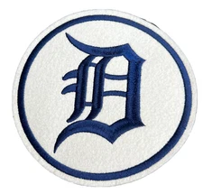 Detroit Tigers Embroidered Iron-on Team Logo Patch