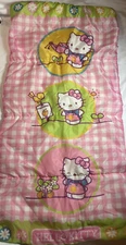 Pink Hello Kitty Kids Play hut Sleeping Bag Picnic Theme 