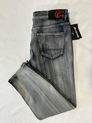 Ecko Unltd. Crystal Hole In One Athletic Regular Rise Jeans Size W36 X L32