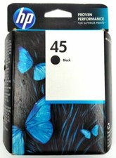 HP 51645A 45 Ink Printer Cartridge - Black