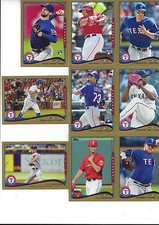 2014 Topps Update Gold #/2014 Nick Tepesch Texas Rangers US 124 READ!!!