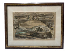 Harper’s Weekly 1862 Civil War Thoroughfare Potomac Gap Bull Run Framed Page