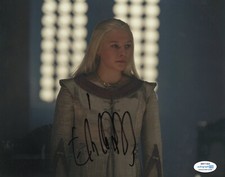 Emma D'Arcy House of the Dragon Autographed Signed 8x10 Photo ACOA