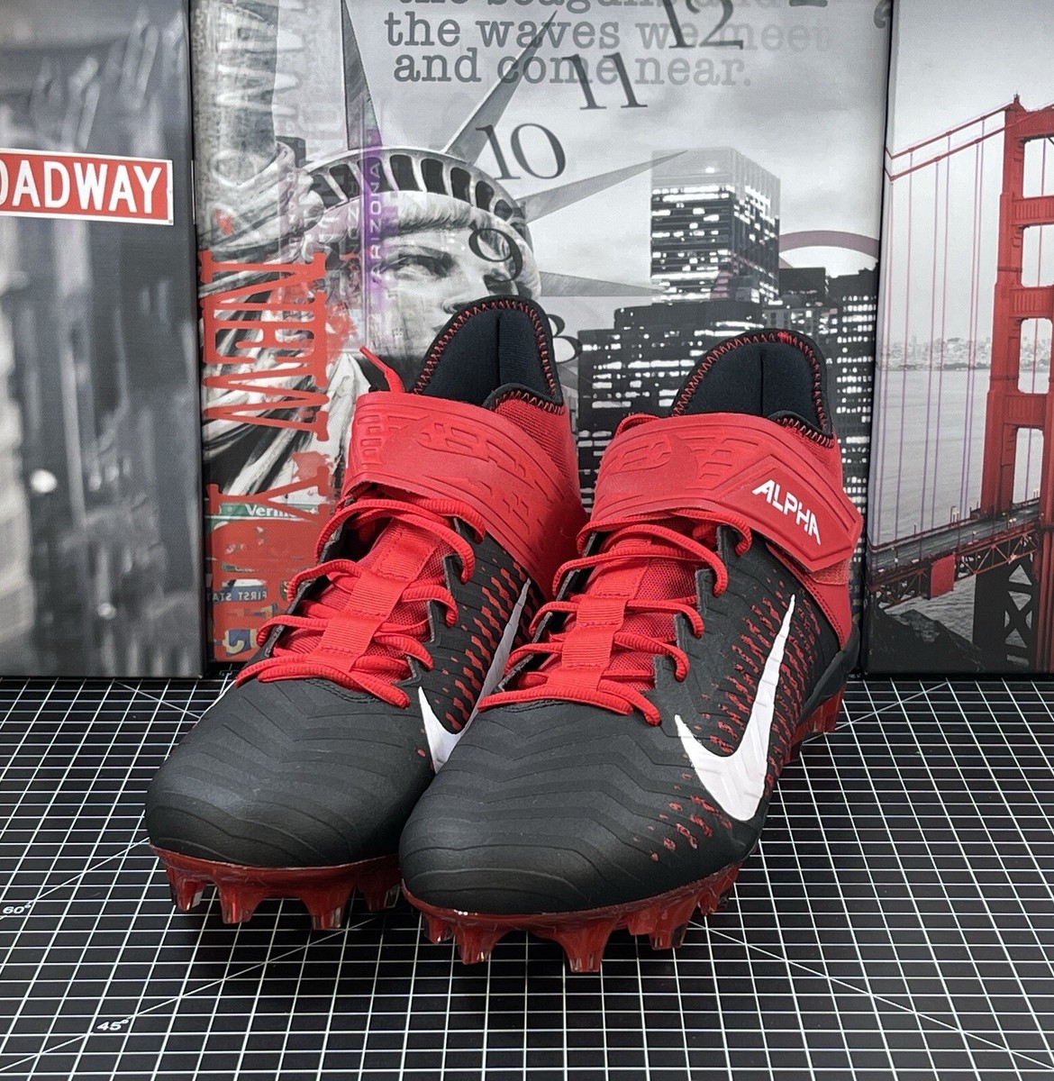 nike men's alpha menace pro 2 mid football stores