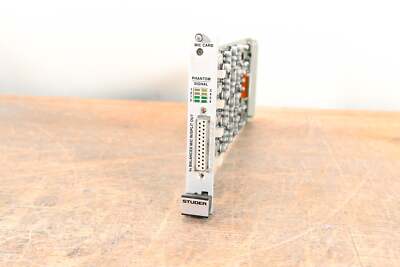 Studer Mic/Line In Card for D21m Modular I/O System CG01HP5