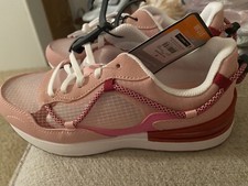 Avia Girls Bungee Runner Sneaker Sports Running Shoes Pink Size 4