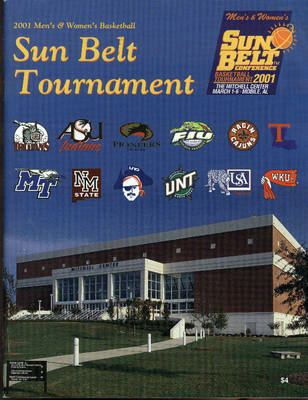 College Basketball Program Sun Belt Conference 2001 Championship Tournament 