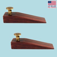 2 Door Wedge Solid Mango Wood Antique Brass Knob Cherry | Renovator's Supply on sale 2 Door Wedge Solid Mango Wood Antique Brass Knob Cherry | Renovator's Supply on sale