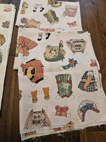 Windham Fabrics Paper Dolls By Sheryl Rae Marquez Large Lot 4pcs Read Descriptio - Picture 3 of 5