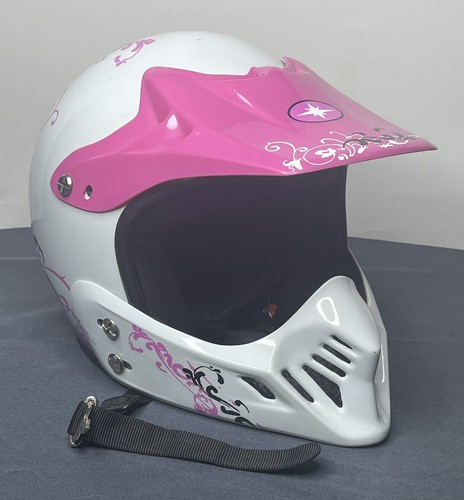 Pure Polaris ATV Motorcycle Dirt Bike Off Road Helmet Dot Certified Adult Medium - Picture 14 of 15